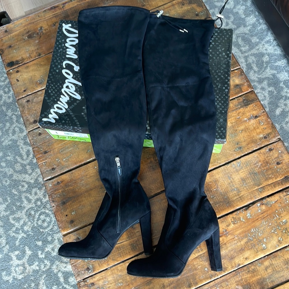 Sam Edelman Kent Over the Knee Boots High Heel 8.5